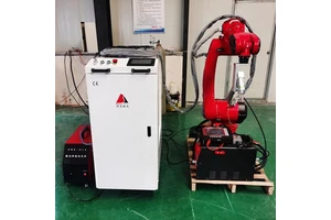 Robotic Mig / Tig / Laser Metal Welding Machine with Programming System 3D 6-axis Robot Welders for Stainless Steel Aluminum