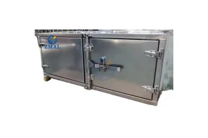 Heavy-duty 60-inch X 18-inch X18-inch Aluminum Tool Box Flatbed Double-door Barndoor Style Trailer with Lockable Tool Box