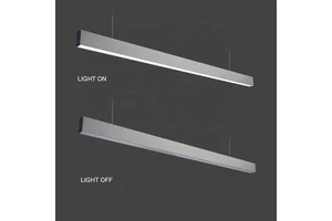 Aluminum Profile Linear Light Vertical Hanging Architecture Linkable Slim Led Linear Lights Wholesale