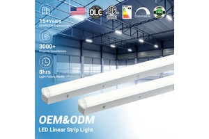 ETL Approved Shop Light 2ft 4ft 8ft 24w 36w 68w Tube Light Hanging Linear Led Batten Light