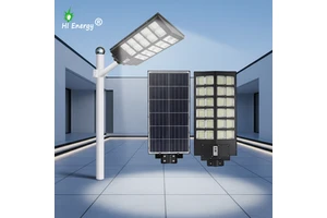 Solar Street Led Outdoor Lights Lamp All in One Flood Ip65 Road Integrated Streetlight