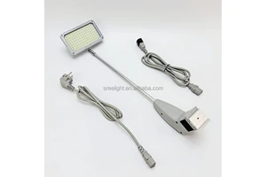Linkable 25W SMD LED Lamp with Long Arm - Clip on Led Light Trade Show