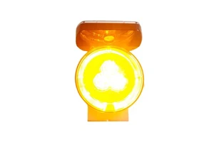 Waterproof Solar Traffic Lights Guardrail Contour Strobe Lights for Vehicle Emergencies for Corrugated Guardrails Cement