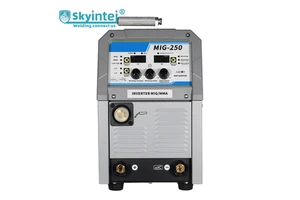 New 250A Heavy Duty MIG Welder MIG-250 Inverter Welding Machine Gasless Flux Core 0.8mm Wire Stainless Steel MAG Welder