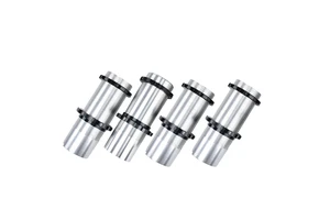 CNC Machining Aluminum Coilover Sleeve and Nut Set