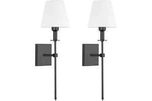 American x style wall lamps retro industrial ironwork cross border bestsellers fabric entrance hall corridor staircase