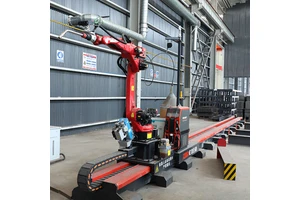 ZMDE New Release H Beam Automatic Robotic Welding Robot Workstation MIG Welding Mode Available For Sale