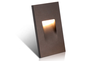 USA Warehouse ETL Listed Outdoor Indoor Vertical IP65 Waterproof 3CCT Selectable Home Led Stair Step Side Wall Light