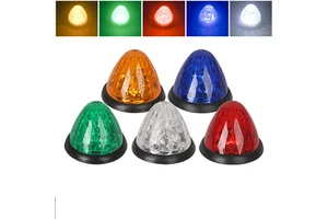 12V-24V Truck Trailer Modified Car LED Light Watermelon Light Rounded Corner Light Truck Side Light Contour Light