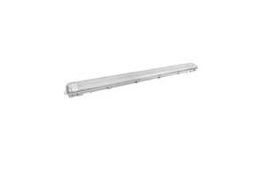 Powerful Reliable Tri-Proof High-Output Industrial Linear Ceiling Light Waterproof IP65 Dust-Tight 2X58 4100K for Warehouses