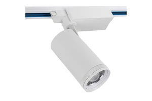 30W LED Track Spotlight Exhibition Lighting for Trade Shows Art Galleries / Retail Displays 3000K/4000K/6000K Adjustable 10-60