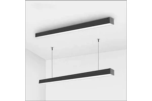 4FT Pendant Linkable Profile Light Indoor Lighting Suspended Surface Mount up and Down LED Linear Light