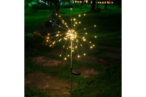 Dandelion Reed Step Decorative Lights Solar Energy LED Floor Lamp Outdoor Waterproof Garden Cross-border Table Lamp