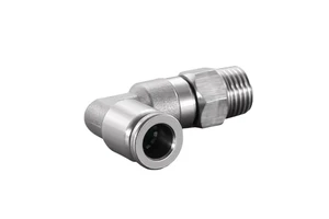 High Quality KSL Type Rotary One Touch Fitting Pneumatic Fitting Air Fitting Stainless Steel Hose Connector