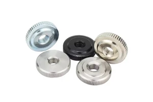 Customized 304 Stainless Steel Knurled Thumb Nut For Factory