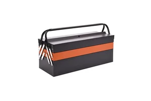 3 Layer Metal Tools Box Portable Toolbox Cantilever Metal Toolbox Lockable Heavy Duty Tool Box