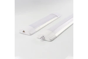Ip65 1000mm 4ft 40w 60w Dimmable Hanging Led Linear Strip Tri Proof Pendant Fixture Batten Light
