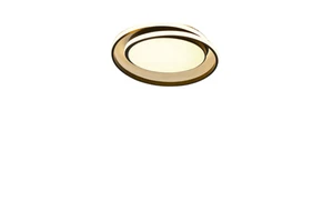 Creative Modern LED Ceiling Lamp for Bedroom Luxury Round Design with Warm Romantic Light Simple Home Decor Room Lamps