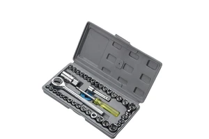40-piece Car and Motorcycle Combination Tool Sleeve Set Wrench Sleeve Set