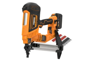 Freeman LD40 20V Lithium Ion Battery Electric Metal Plate Nailer Strong Cordless Concrete Steel Nail Gun for Concrete Wall