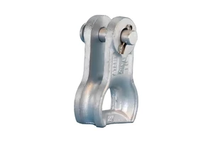 Hot Dip Galvanized Thimble Clevis Guy Wire Dead End Fitting for Utility Pole and Overhead Line Hardware