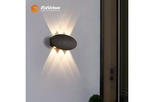 Wholesale IP65 LED Wall Lamp Indoor Outdoor Decorative Lighting Fixture Wall Lights for Home Porch Villa Bedroom Living Room