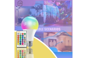 FXPOT Smart Led Light Drop Shipping Color Changing Indoor Decoration Remote Control RGBW E27 Led Light Smart Bulbs
