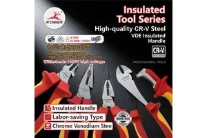 VDE Certified 1000V Insulated Industrial Grade ESD-Safe Crimping Tool Set-OEM Available Pliers & Cable Knife for Electricians