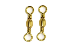 1#-12# 1/0#-6/0# Brass Steel Sliver Black Highspeed Rotary Connector 8-shaped Swivel Column Type Fishing Lure Accessories Tackle