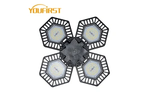 High Bay Bulb E27 Super Bright Parking Adjustable Deformable Led Garage Light