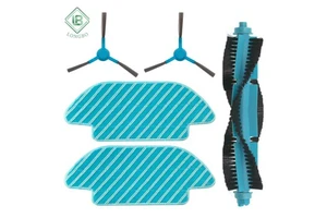 Roller Main Side Sweeping Brush Mop Cloth Rag Pad Fit for Shellbot SL60 Robotic Vacuum Cleaner Replacement Spare Parts Accessory