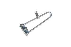 State Grid Certified Adjustable Stay Rod Assembly | Hot Dip Galvanized Steel | with Thimble & Bow