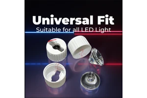 20mm 10/30/60/90/120 Spherical Optical Glass LED Lens Reflector Collimator Anti-Reflective Coating 1W 3W 5W LED Light Lamp OEM
