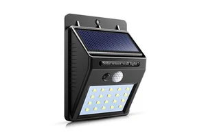 20 Led Solar Lights Pir Motion Sensor Outdoor Waterproof Wireless Security Solar Powered Outside Garden Street Wall Lamp