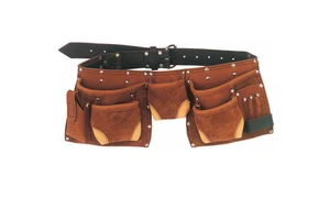 Heavy duty Clean Waist Tool Bag with Adjustable Belt Custom Heavy Duty Padded Carpenter Tool Belts Maintenance Waist Apron Tool