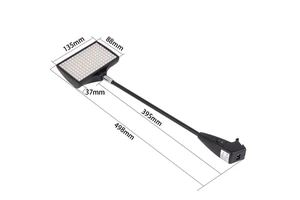 12W Portable LED Booth Light Adjustable Trade Show Lighting, Exhibition Display Spotlight, Stage Light for Event & Museum