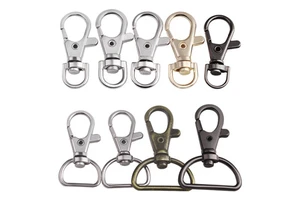 Wholesale Custom Size Metal Swivel Snap Hooks Swivel Spring Clasps for Bag Accessory