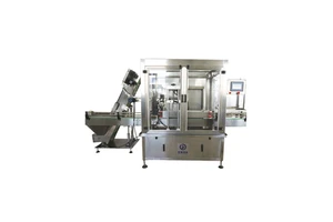 Full Automatic Continuous Tracking Style Pick&Place Servo Capping Machine