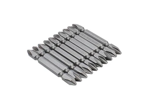 S2 PH2 65mm Double-Ended Screw Bits Steel Handle Cross Slotted Electrician Tool Sets Customizable OEM for Electrical Work