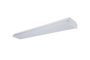 Industrial Metal AC Garage Shop Store Storage Led Wraparound Surface Mount Ceiling Light Fixture