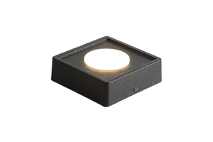 Boding Brand Modern Surface Mounted Square Black Grille Light Diffusion Lamp for Balcony Aisle Corridor Living Room