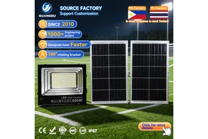 Factory Direct Sale Waterproof Ip67 Outdoor 30w 50w 100w 200w 300w 500w 1000w Solar Led Flood Light