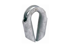 Hot Galvanized Steel Pipe Thimble for Fibre Rope