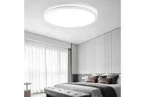 High Quality Fashion Style Decorative Home Bedroom Lighting Office Modern Design Led Ceiling Lamp Iron Base Surface Mounted