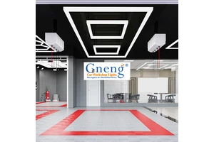 Hot Sale High Brightness LED Ceiling Garage Lights 2 Square AC Power Car Wash Detailing Lighting