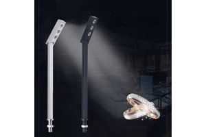 1W Modern Jewelry LED Spotlight with Adjustable Color Temp & Waterproof for Museum and Shop Display Lighting Cabinet