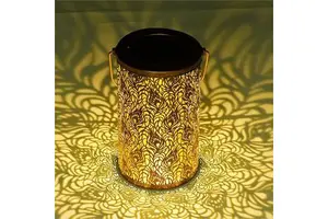Solar Powered Lamp for Indoor Decoration