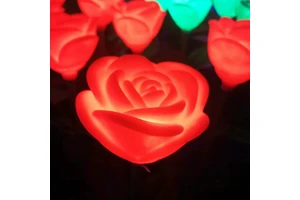 LED Artificial Flowers Light for Garden Landscape Decoration Lamp