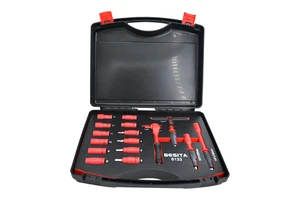17-piece 6.3MM Series Insulating Socket Set for Electric Vehicle Maintenance