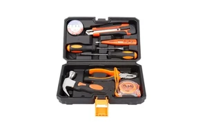 Heavy Duty Household Hand Tool Kit 9pcs to 49pcs Complete Steel Tool Box Set Includes Multimeter for Home Repair
